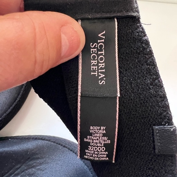 Body by Victoria Lined Strapless 32DDD Black - Picture 3 of 8